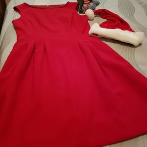 Vince Camuto Red Cocktail Dress